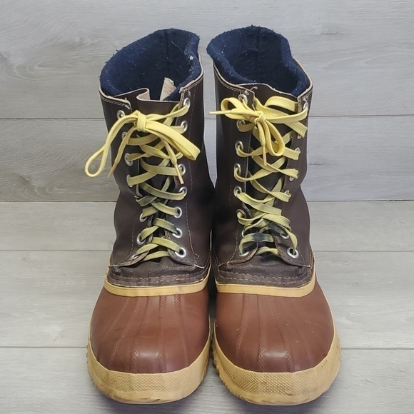 Sorel Mens Outdoor Hiking Duck Comfort Shoes boots Insulated lined sz 11 main image 12